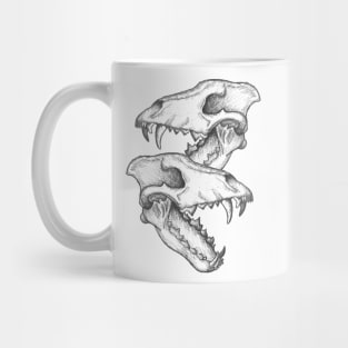 Wolf Skulls Mug